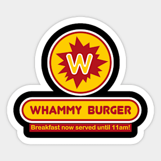 Whammy Burger Sticker